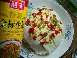 雪菜蒸鱼豆腐的做法步骤：15