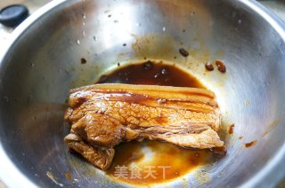 中式肉夹馍的做法步骤：3