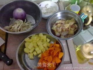 好侍咖喱饭的做法步骤：1