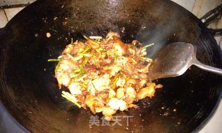 生爆盐煎肉的做法步骤：5