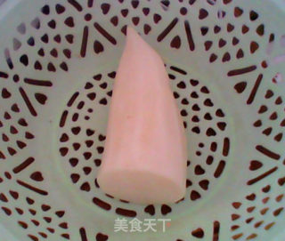 美味鲜汤——萝卜火腿肉片汤的做法步骤：2