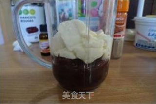 创意甜品—蜜豆豆腐奶昔的做法步骤：4