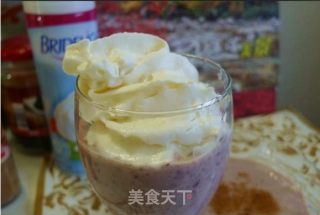 创意甜品—蜜豆豆腐奶昔的做法步骤：9