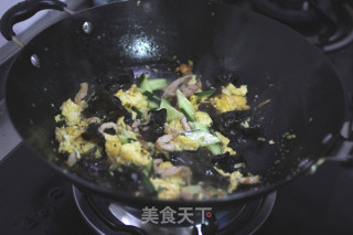 豉香木须肉的做法步骤：6