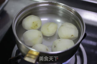 百变蚝皇马铃薯球的做法步骤：3