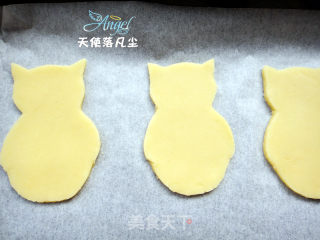 猫头鹰巧克力饼干的做法步骤：6