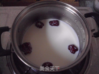 紫薯牛奶麦片的做法步骤：4