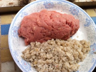 清蒸莲藕丸子的做法步骤：1