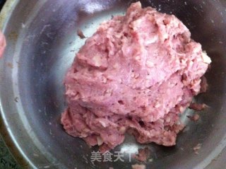 清蒸莲藕丸子的做法步骤：4