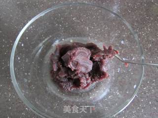 双色糯米薯球的做法步骤：7