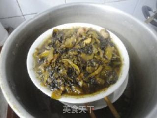酸菜扣肉的做法步骤：9