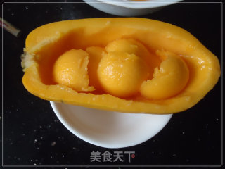牛奶木瓜西米露的做法步骤：4