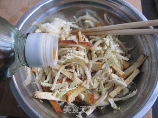 凉拌白菜芯儿的做法步骤：6