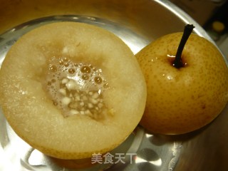 川贝冰糖蒸雪梨的做法步骤：6