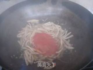 番茄鱿鱼丝的做法步骤：6