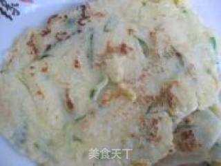 黄瓜鸡蛋饼的做法步骤：8