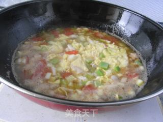 鸡蛋蔬菌汤的做法步骤：4
