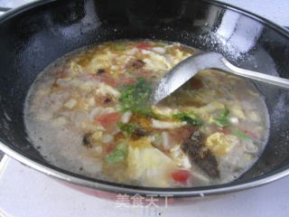 鸡蛋蔬菌汤的做法步骤：5