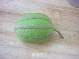 花色面点--西瓜包的做法步骤：8
