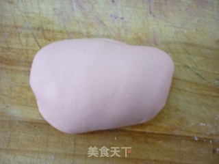花色面点---火龙果的做法步骤：2