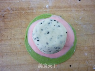 花色面点---火龙果的做法步骤：6