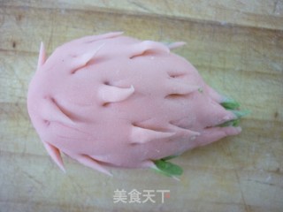 花色面点---火龙果的做法步骤：9