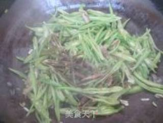 豆角丝炒肉的做法步骤：6
