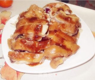 可乐盐焗鸡的做法步骤：9