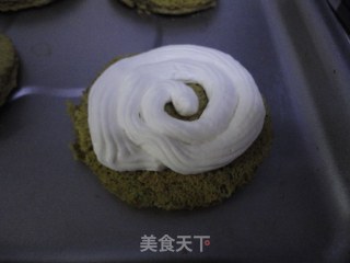 抹茶蔓越莓鲜奶小蛋糕的做法步骤：5