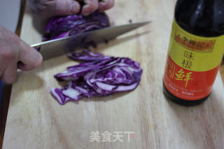 捞汁爽口菜的做法步骤：2