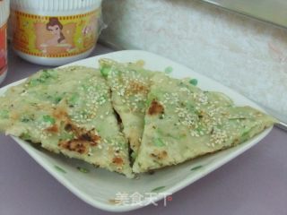 西兰花煎饼的做法步骤：7