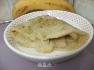 韭黄煎饼的做法步骤：6