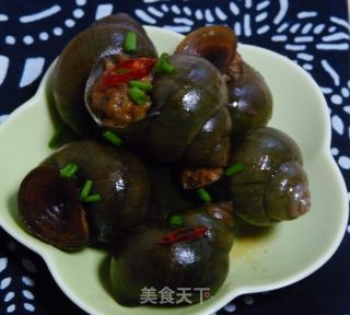 田螺塞肉的做法步骤：9