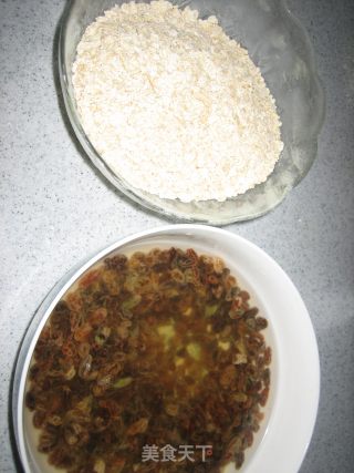 燕麦提子饼干的做法步骤：3