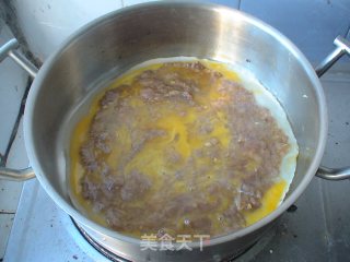 【蛋肉煎饼】------中式软皮披萨的做法步骤：12