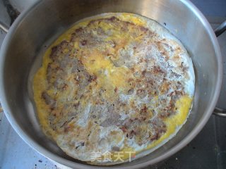 【蛋肉煎饼】------中式软皮披萨的做法步骤：14