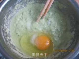绿色小饼的做法步骤：4