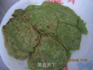 绿色小饼的做法步骤：8