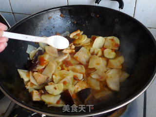 青椒土豆片的做法步骤：8