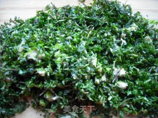 荠菜豆渣饼的做法步骤：5
