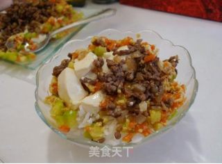 色香味的诱惑—西葫芦肉末豆腐的做法步骤：17