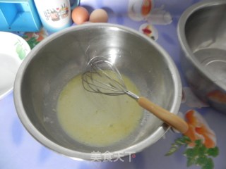 低糖低油的蜜豆蛋糕卷的做法步骤：2