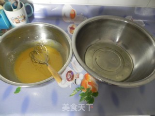 低糖低油的蜜豆蛋糕卷的做法步骤：3