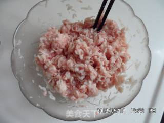 鲜藕肉包的做法步骤：3
