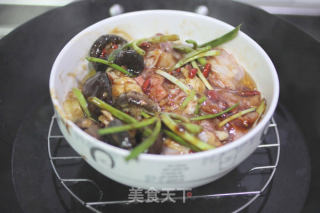 蚝皇北菇蒸鸡的做法步骤：3