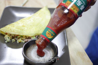 茄汁蛋包饭的做法步骤：5