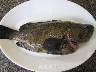 清蒸芝麻斑的做法步骤：1