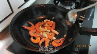 鲜虾炒白菜的做法步骤：13