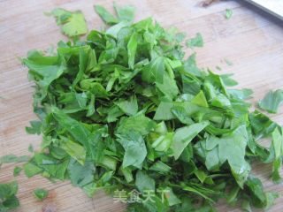 芹菜叶饼的做法步骤：3
