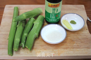 白灼芥兰远的做法步骤：1